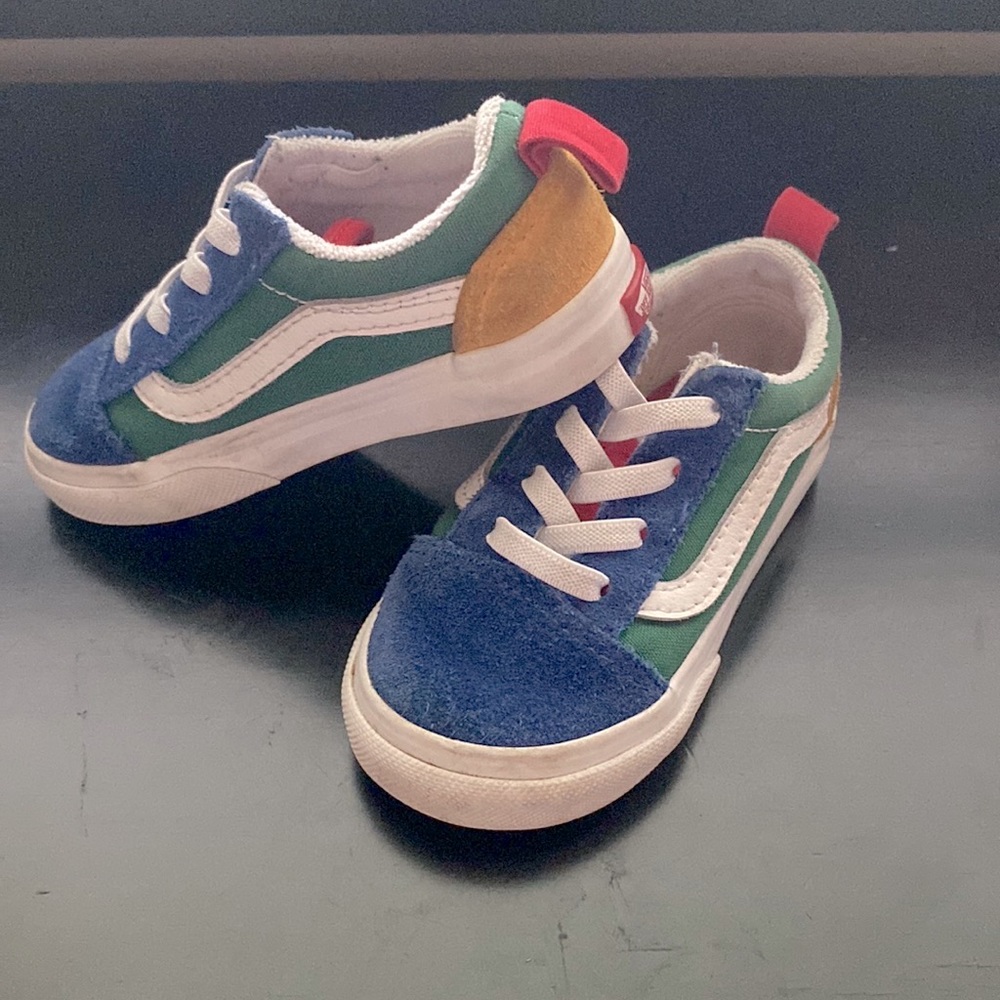 Toddler Multicolored slip on VANS